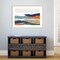 Orange Rolling Hills II by PI Studio Wood Framed Wall Art Print 41 in. W x 30 in. H